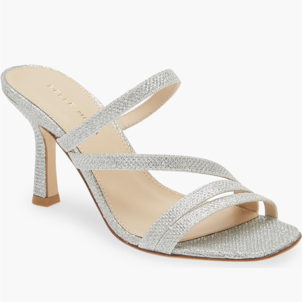 PELLE MODA OSTIN HEELS (silver)